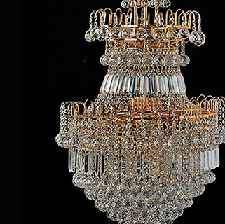 Foto 4 | Candil de Techo Gamalux de Cristal Cortado HQ K9 Imperio de 13 Luces