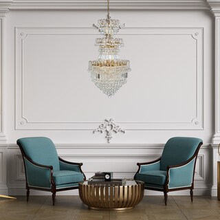 Foto 5 | Candil de Techo Gamalux de Cristal Cortado HQ K9 Imperio de 13 Luces
