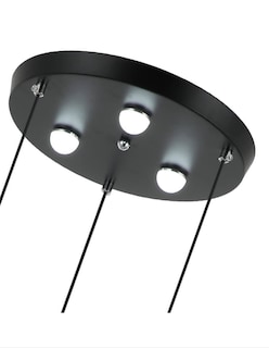 Foto 2 | Lampara Colgante Cilindro 3 Luces