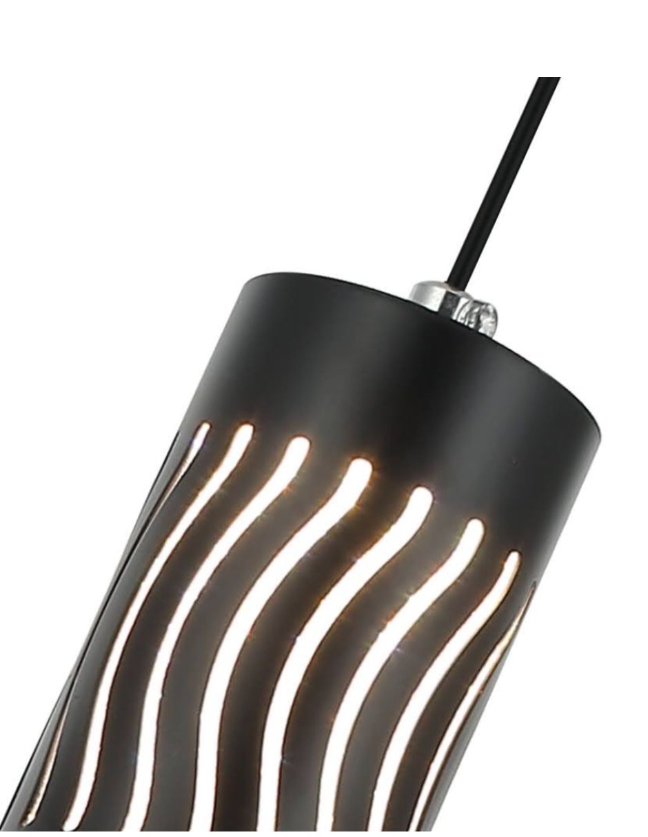 Foto 4 pulgar | Lampara Colgante Cilindro 3 Luces