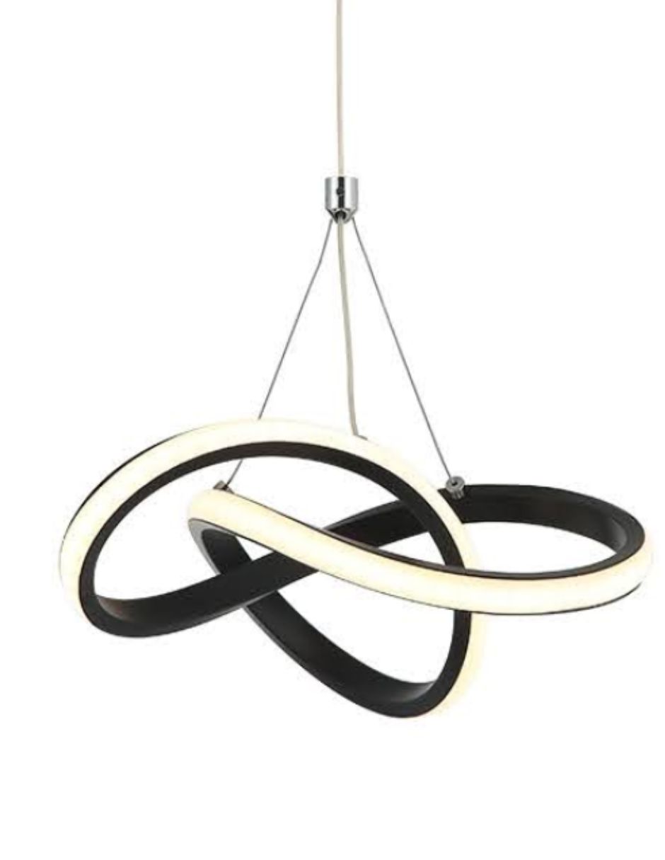 Foto 3 pulgar | Lámpara Colgante Iluminación Luz Vic Infinitum Negro
