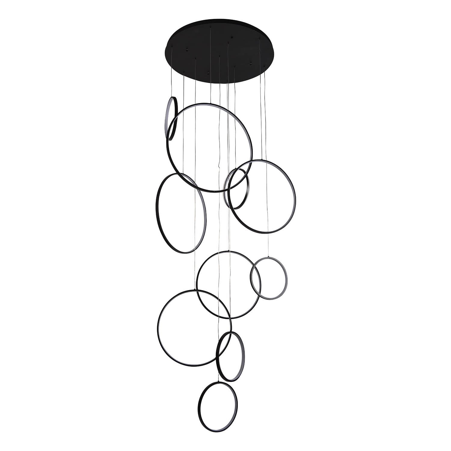 Foto 4 pulgar | Lámpara Colgante Led Burj Luxica Lighting Dorada