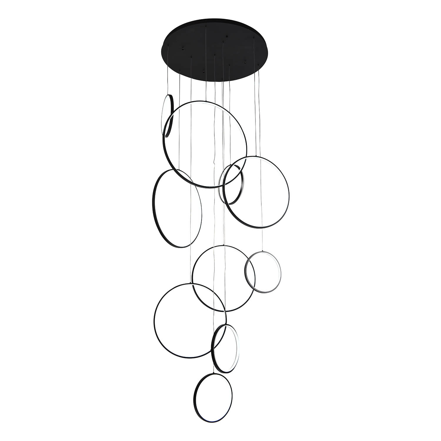 Foto 5 pulgar | Lámpara Colgante Led Burj Luxica Lighting Dorada