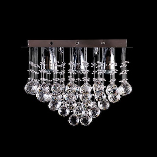 Foto 3 | Candil Colgante Gamalux Williams Krystal Vertice De 5 Luces