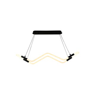 Foto 4 | Lámpara Candil Luxica Lighting Negra