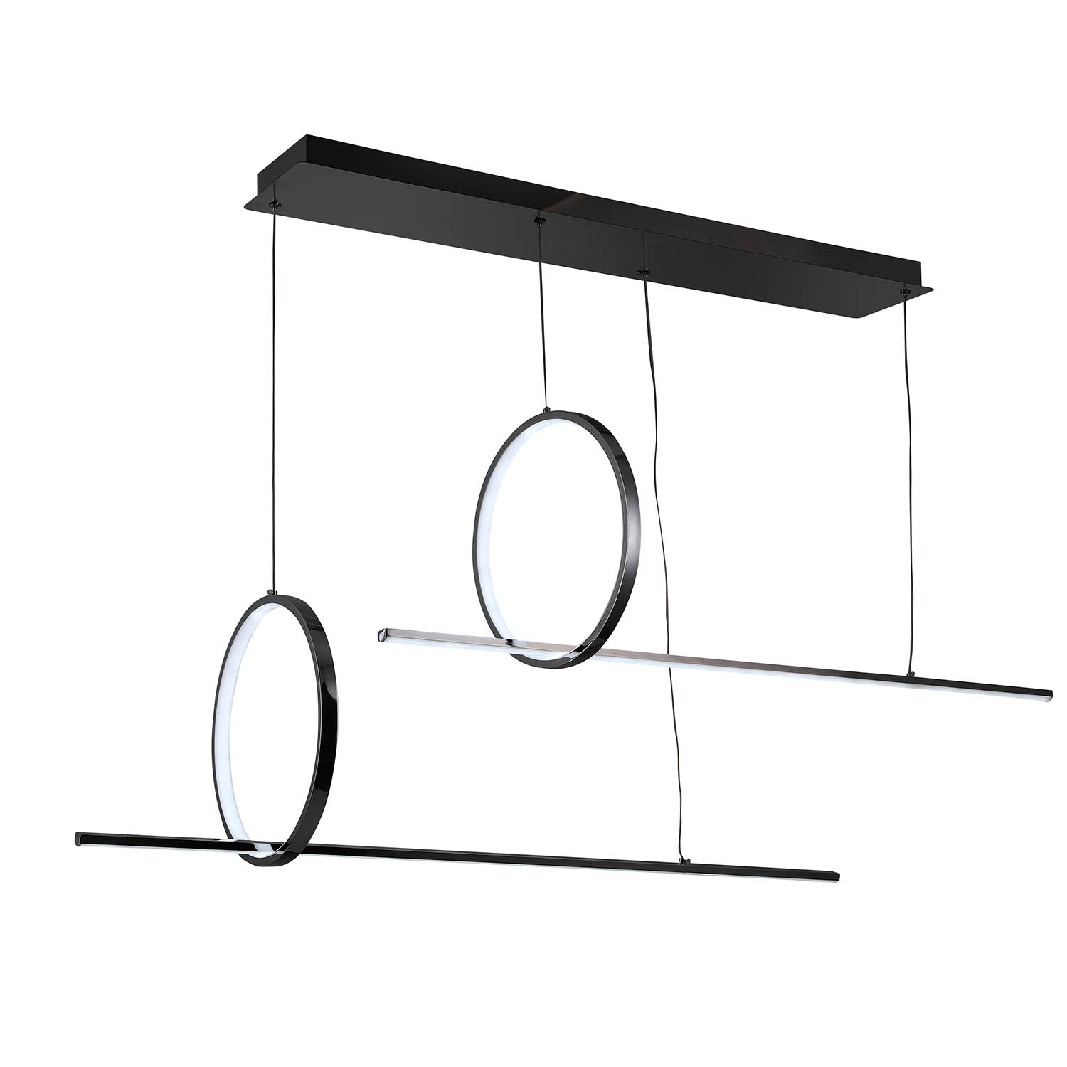 Foto 4 | Lámpara Colgante Led Odette Luxica Lighting Negra