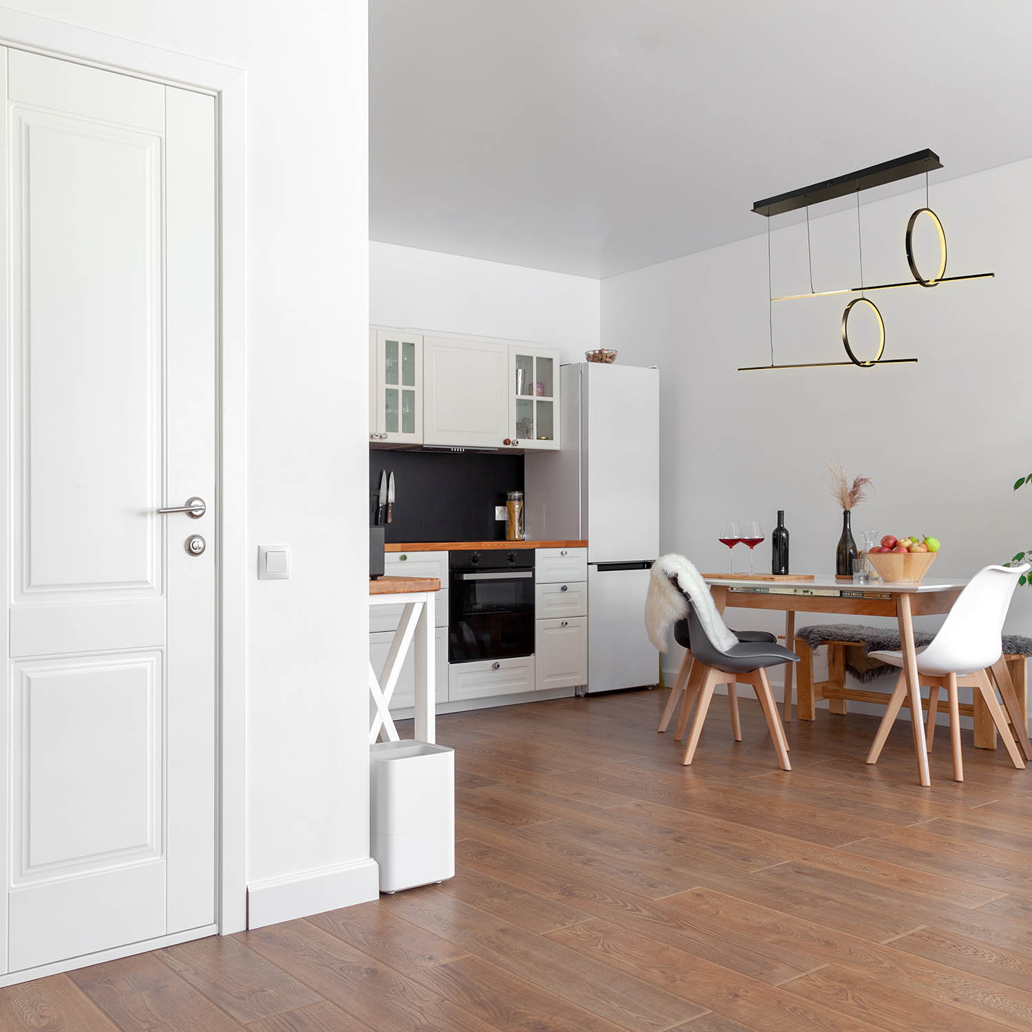 Foto 6 | Lámpara Colgante Led Odette Luxica Lighting Negra