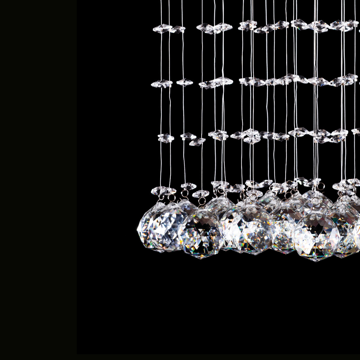 Foto 4 | Candil Colgante Gamalux Williams Krystal Redondo De 4 Luces