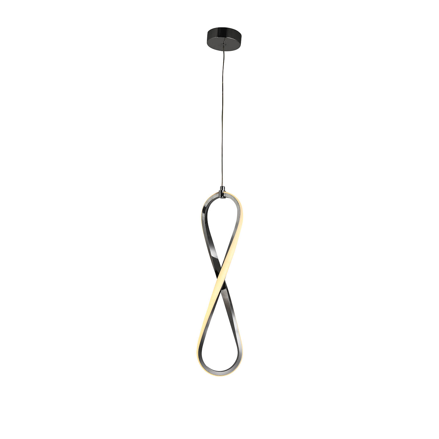 Lámpara Colgante Led Elemento Luxica Lighting Cromo