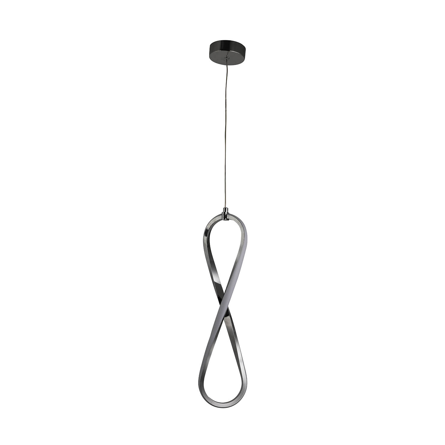 Foto 4 pulgar | Lámpara Colgante Led Elemento Luxica Lighting Cromo
