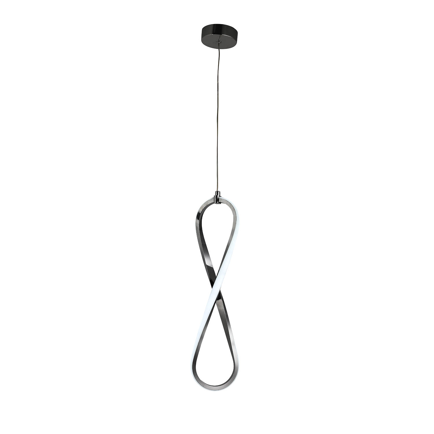 Foto 5 pulgar | Lámpara Colgante Led Elemento Luxica Lighting Cromo