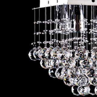Foto 4 | Candil Colgante Gamalux Williams Krystal Vertice De 4 Luces