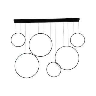 Foto 3 | Lámpara Candil Luxica Lighting Cromo
