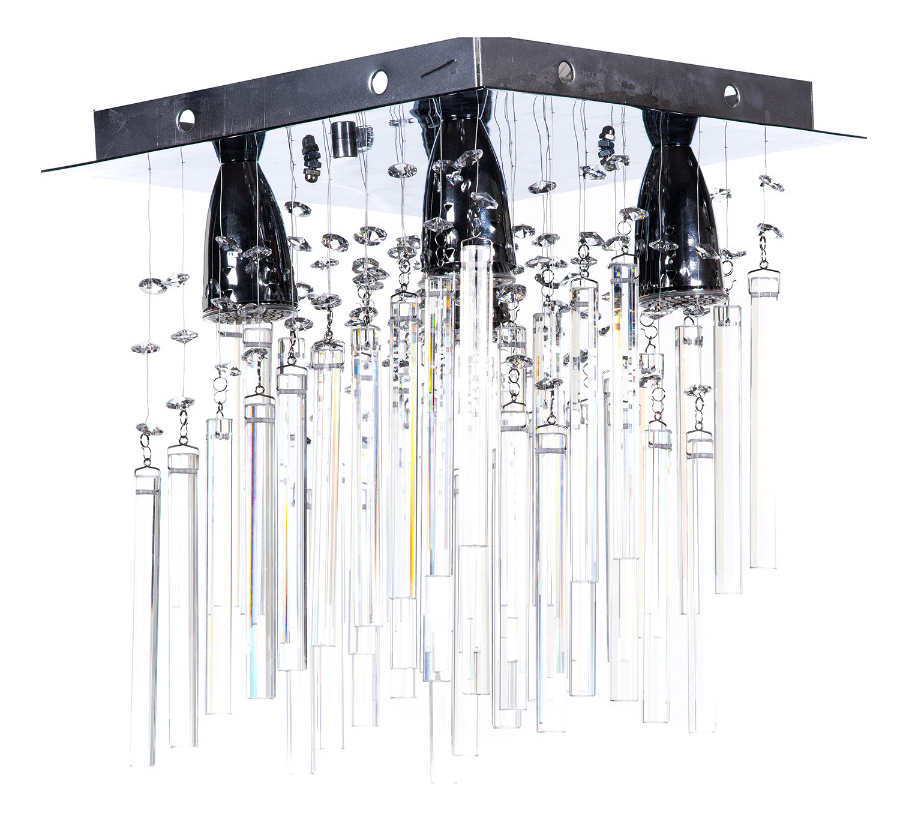 Foto 2 pulgar | Candil Colgante Gamalux Williams Krystal York De 4 Luces