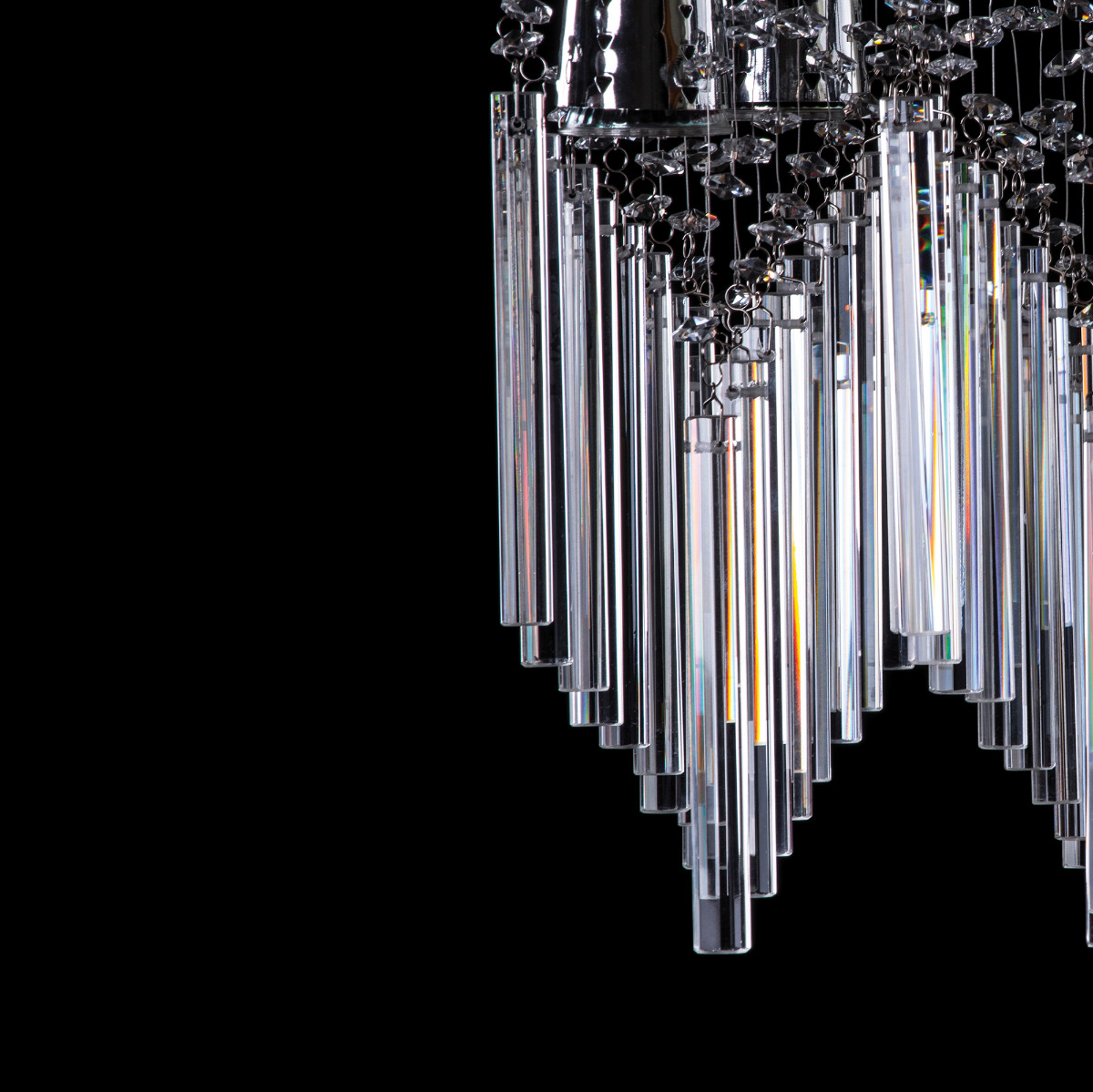 Foto 4 | Candil Colgante Gamalux Williams Krystal York De 4 Luces