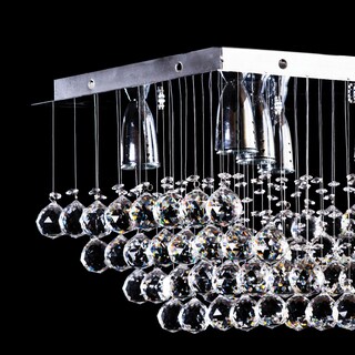 Foto 4 | Candil Colgante Gamalux Williams Krystal Plafón De 5 Luces