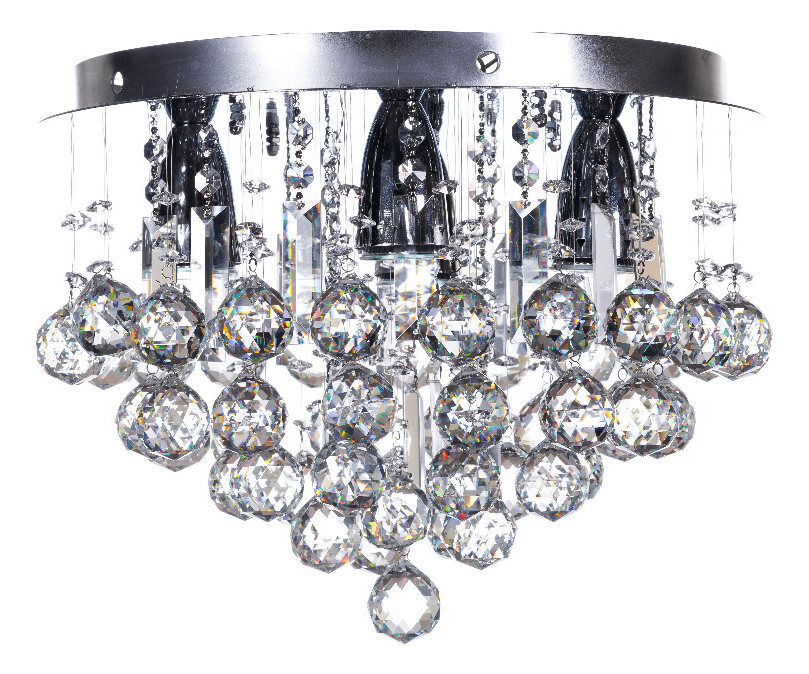 Foto 2 pulgar | Candil Colgante Gamalux Williams Krystal Pastel De 4 Luces
