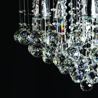 Foto 4 | Candil Colgante Gamalux Williams Krystal Pastel De 4 Luces