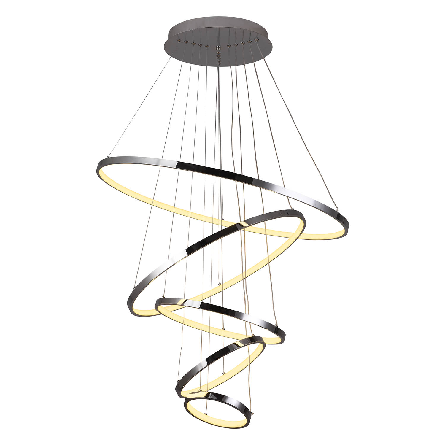 Foto 1 | Lámpara Candil Luxica Lighting Dorada