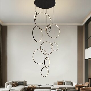 Foto 6 | Lámpara Colgante Led Burj Luxica Lighting Negra