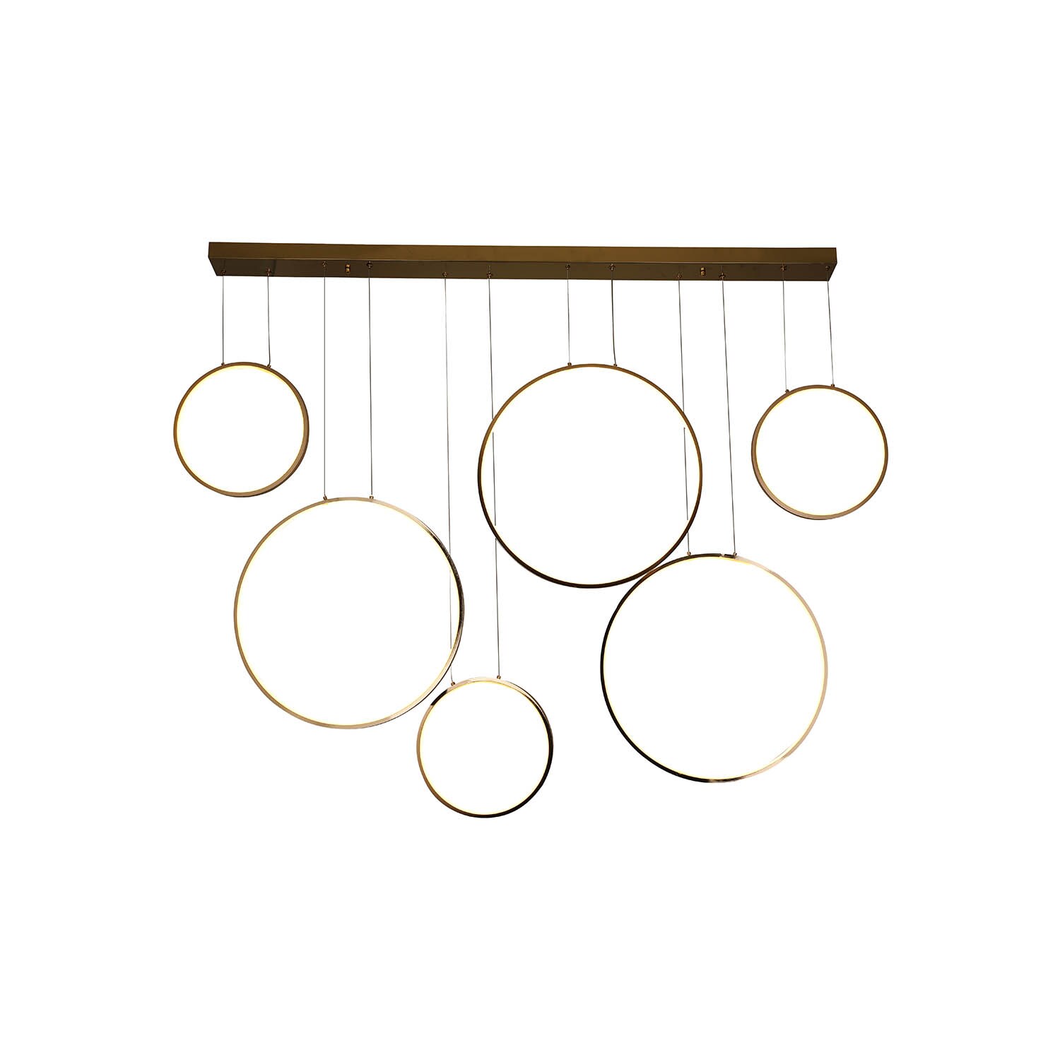 Lámpara Candil Luxica Lighting Dorada $10,890