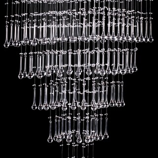 Foto 4 | Candil Colgante Gamalux Williams Krystal Estalactitas de 8 Luces