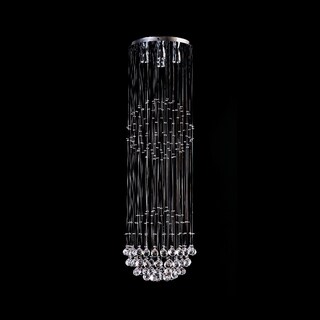 Foto 3 | Candil Colgante Gamalux Williams Krystal Doble Esfera De 5 Luces