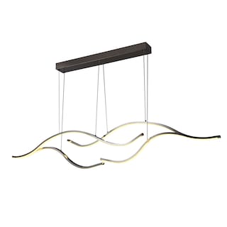 Foto 1 | Lámpara Candil Luxica Lighting Negra