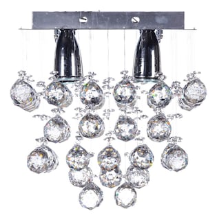 Foto 1 | Candil Colgante Gamalux Williams Krystal Lluvia De 4 Luces