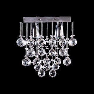 Foto 3 | Candil Colgante Gamalux Williams Krystal Lluvia De 4 Luces