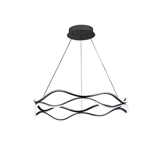 Foto 2 | Lámpara Colgante Led Mara Luxica Lighting Negra