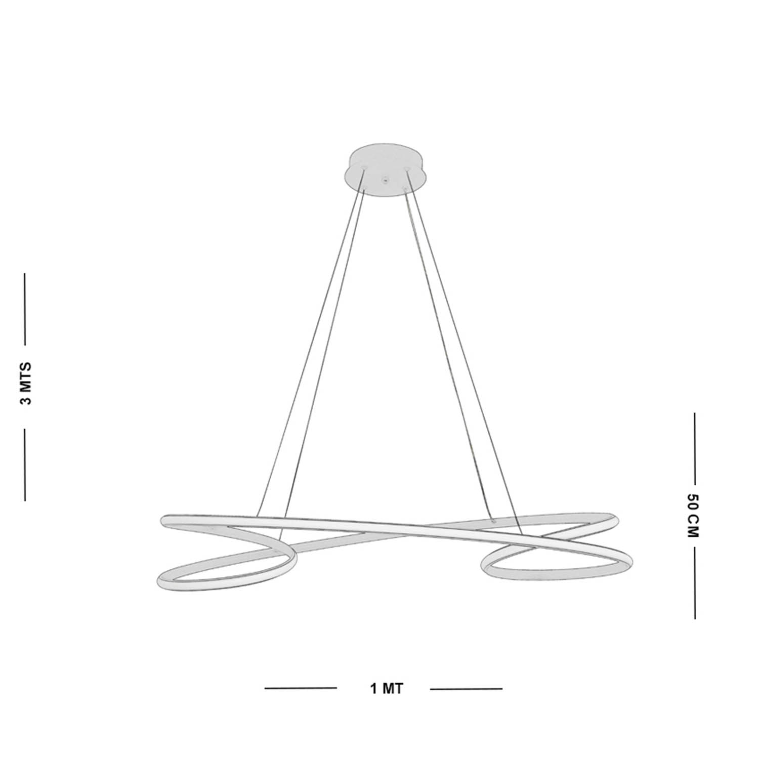 Foto 5 | Lámpara Candil Luxica Lighting Negra