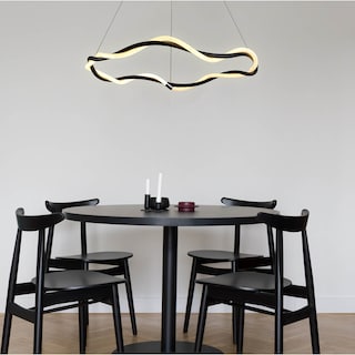 Foto 6 | Lámpara Candil Luxica Lighting Negra