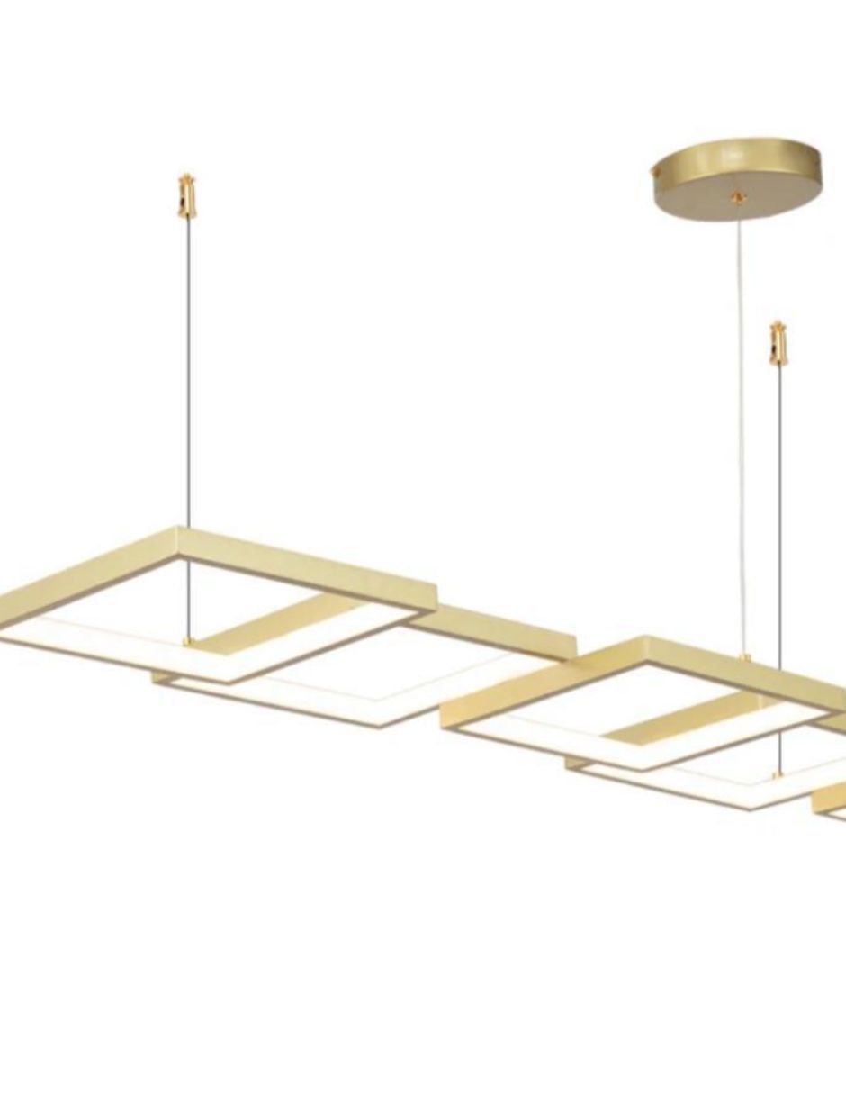 Foto 3 pulgar | Lámpara colgante Iluminación Luz Vic con 4 cuadros suspendidos