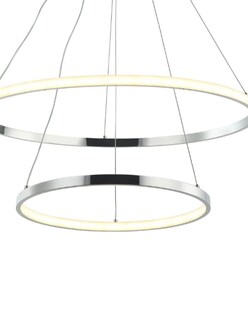 Foto 2 | Candil Colgante 2 Aros Led