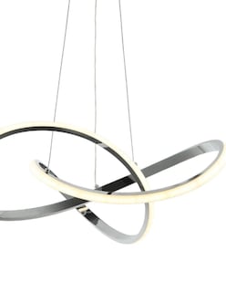 Foto 2 | Lampara Colgante Dos Aros Espiral Colgante
