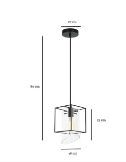 Foto 3 | Lámpara Candil Cordovan 1 Luz LED para Decorar - Foco E27 de 40W