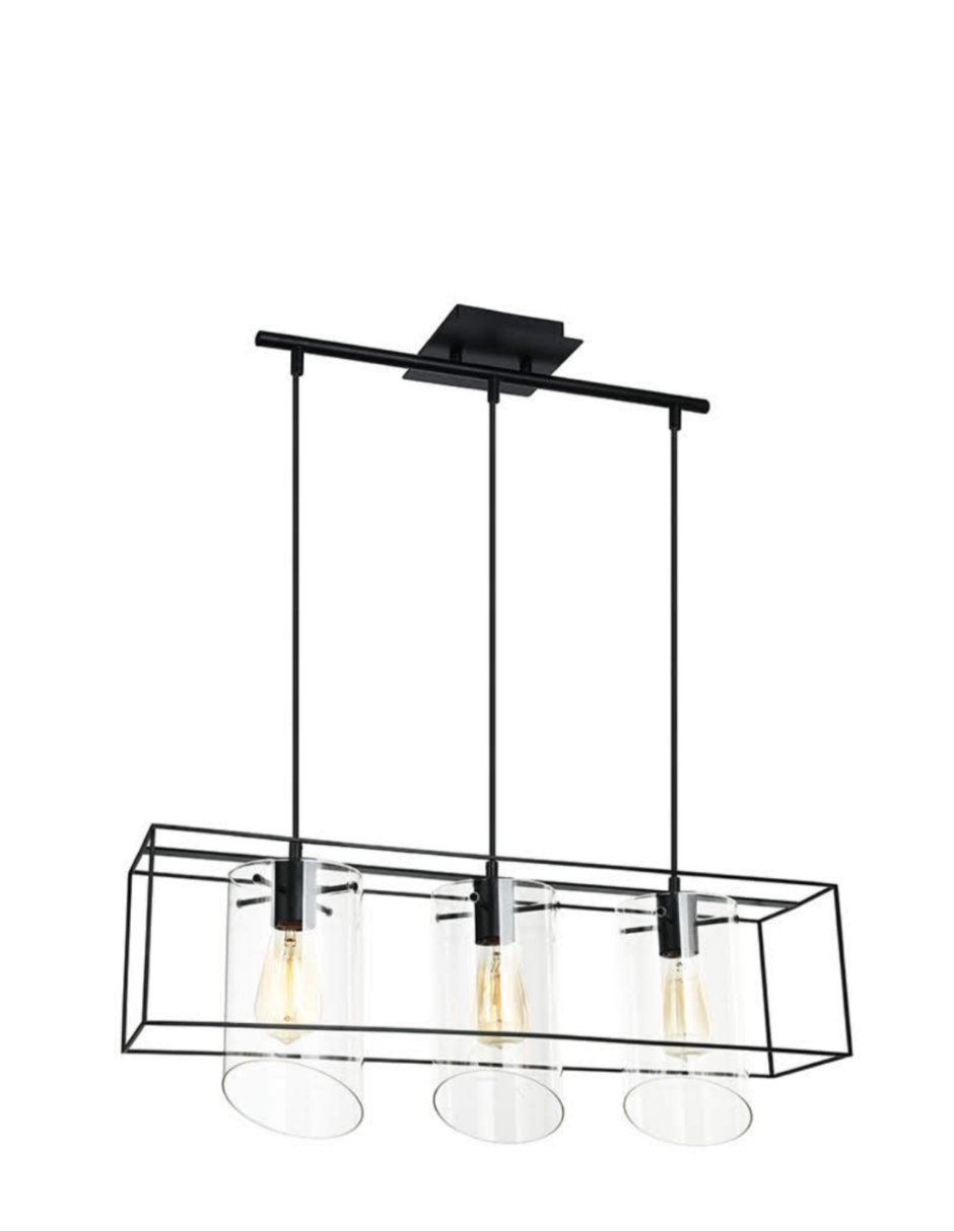 Foto 1 | Candil Iluminación Luz Vic Cordovan 3 Luces