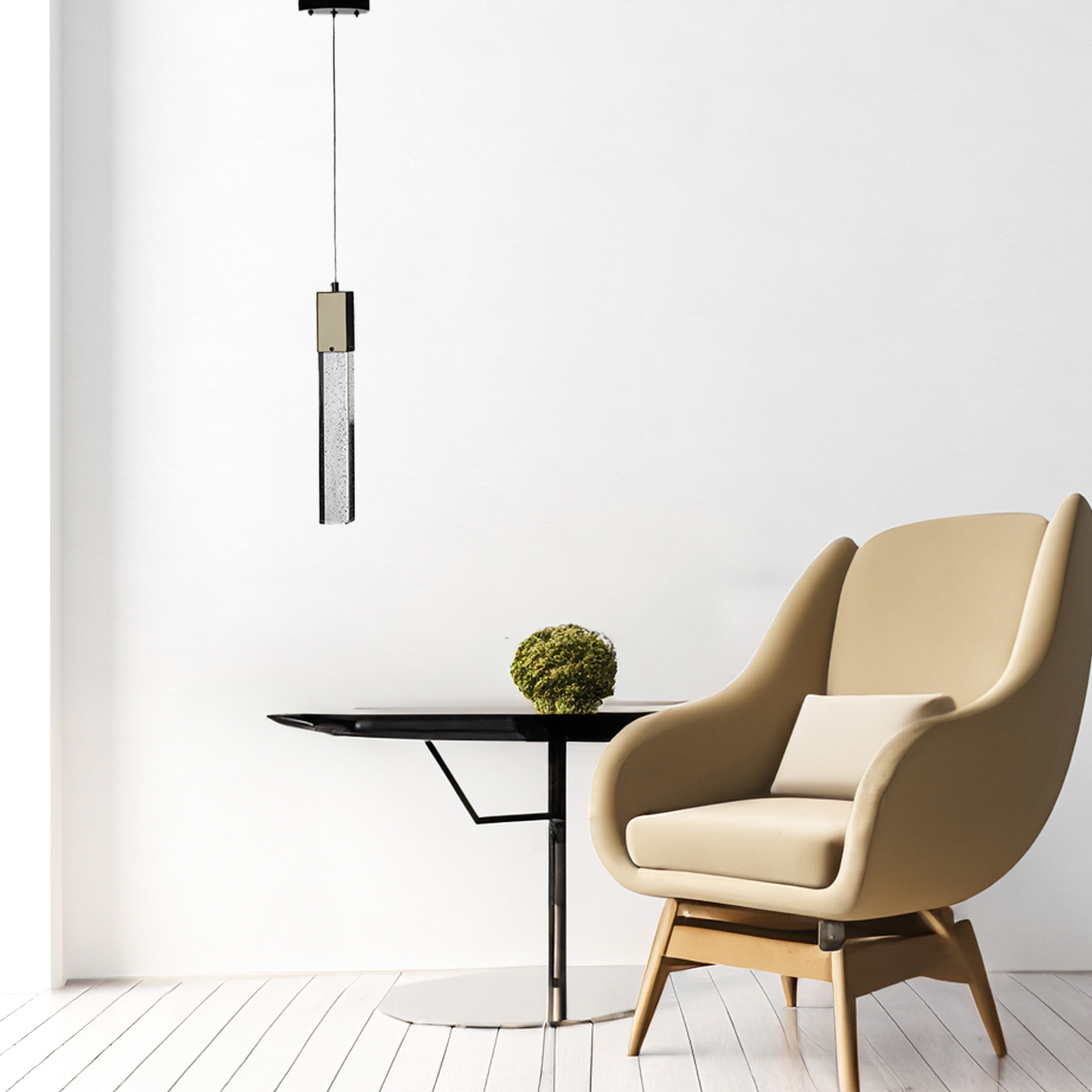 Foto 5 | Lámpara Colgante Led Cristal Cortado Star De 1 Luz Ajustable CH