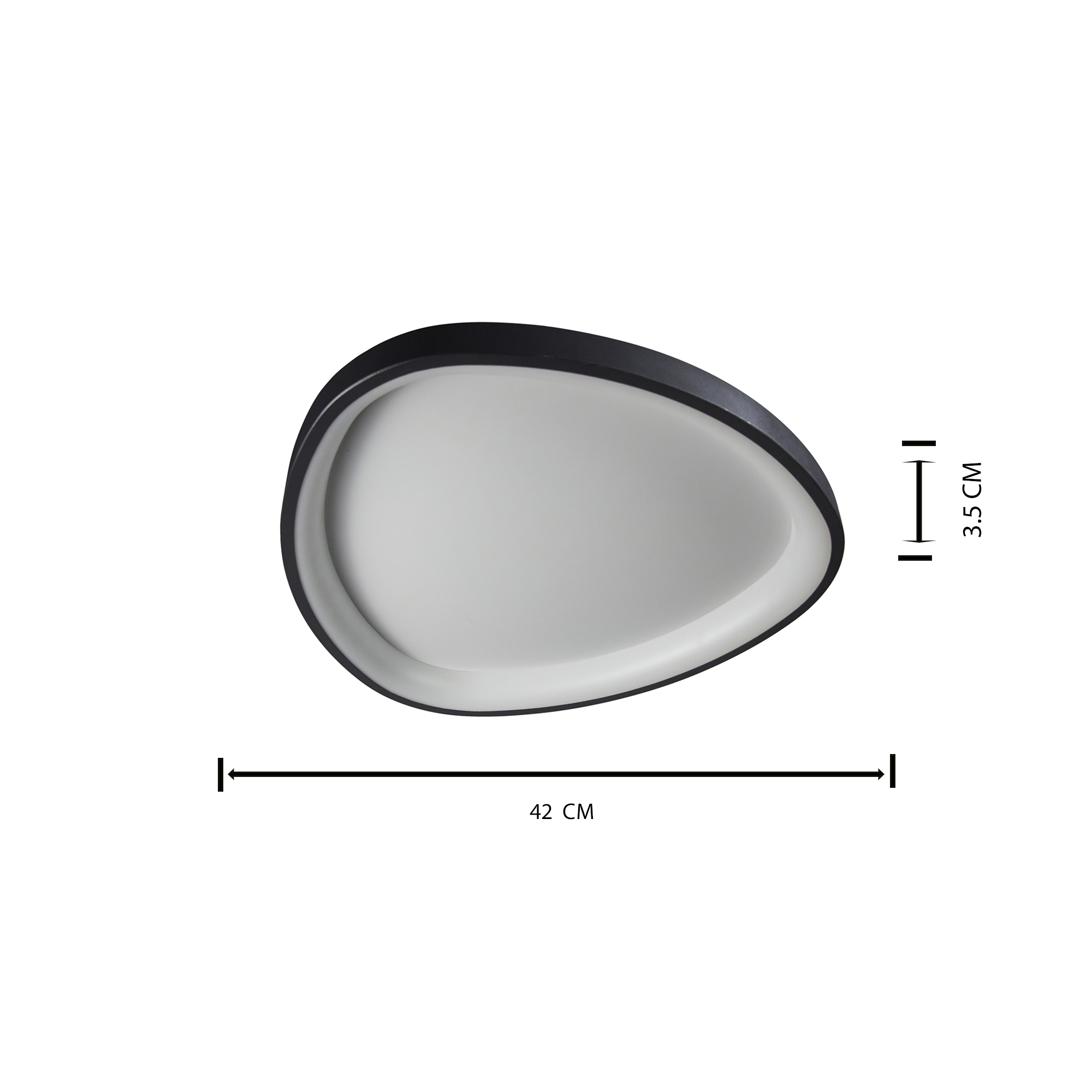 Foto 6 | Candil De Techo Led Ajustable Cosmos Plafón Triángulo