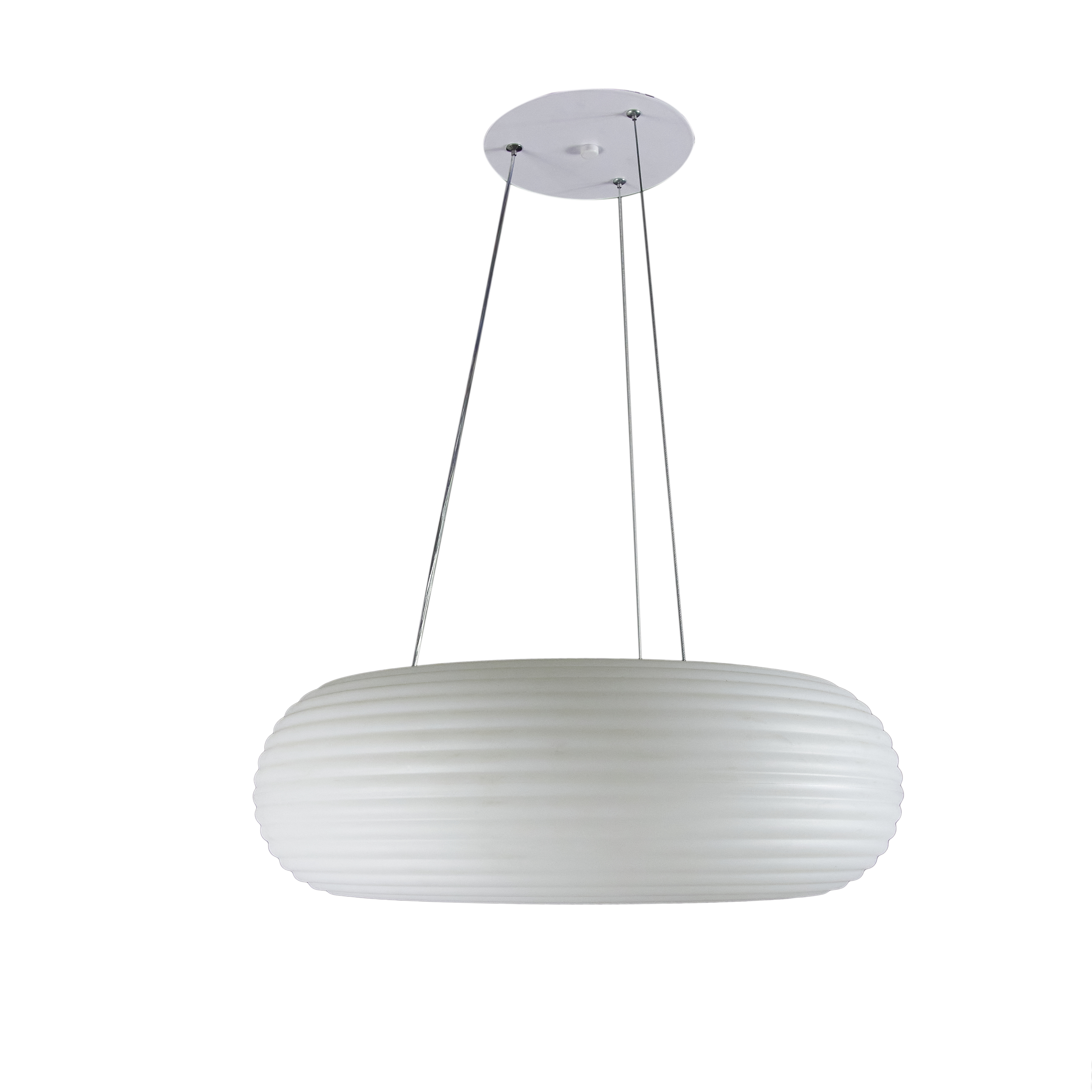 Foto 2 pulgar | Candil Colgante De Luz Led Ajustable Cosmos Circular Blanco