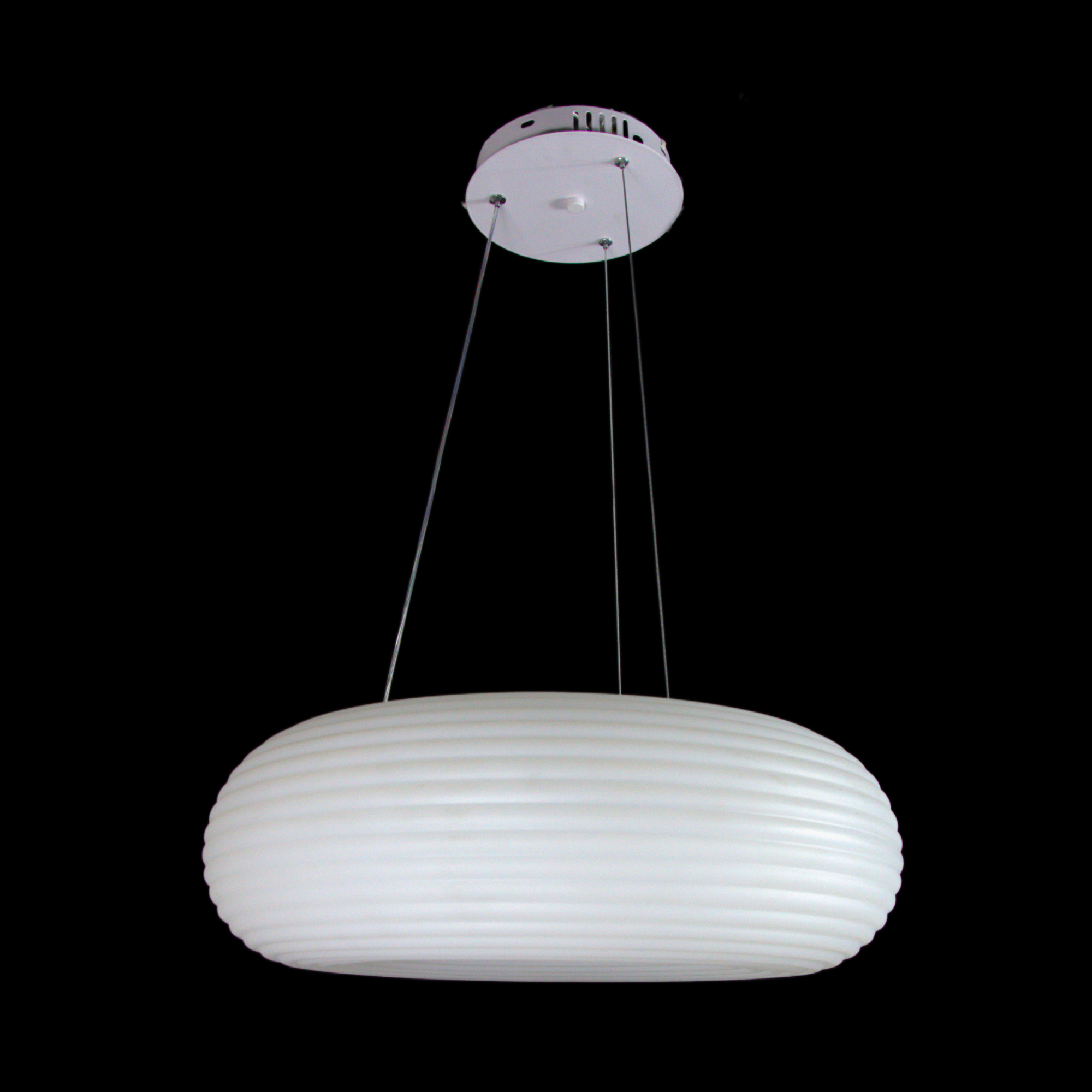 Foto 3 pulgar | Candil Colgante De Luz Led Ajustable Cosmos Circular Blanco