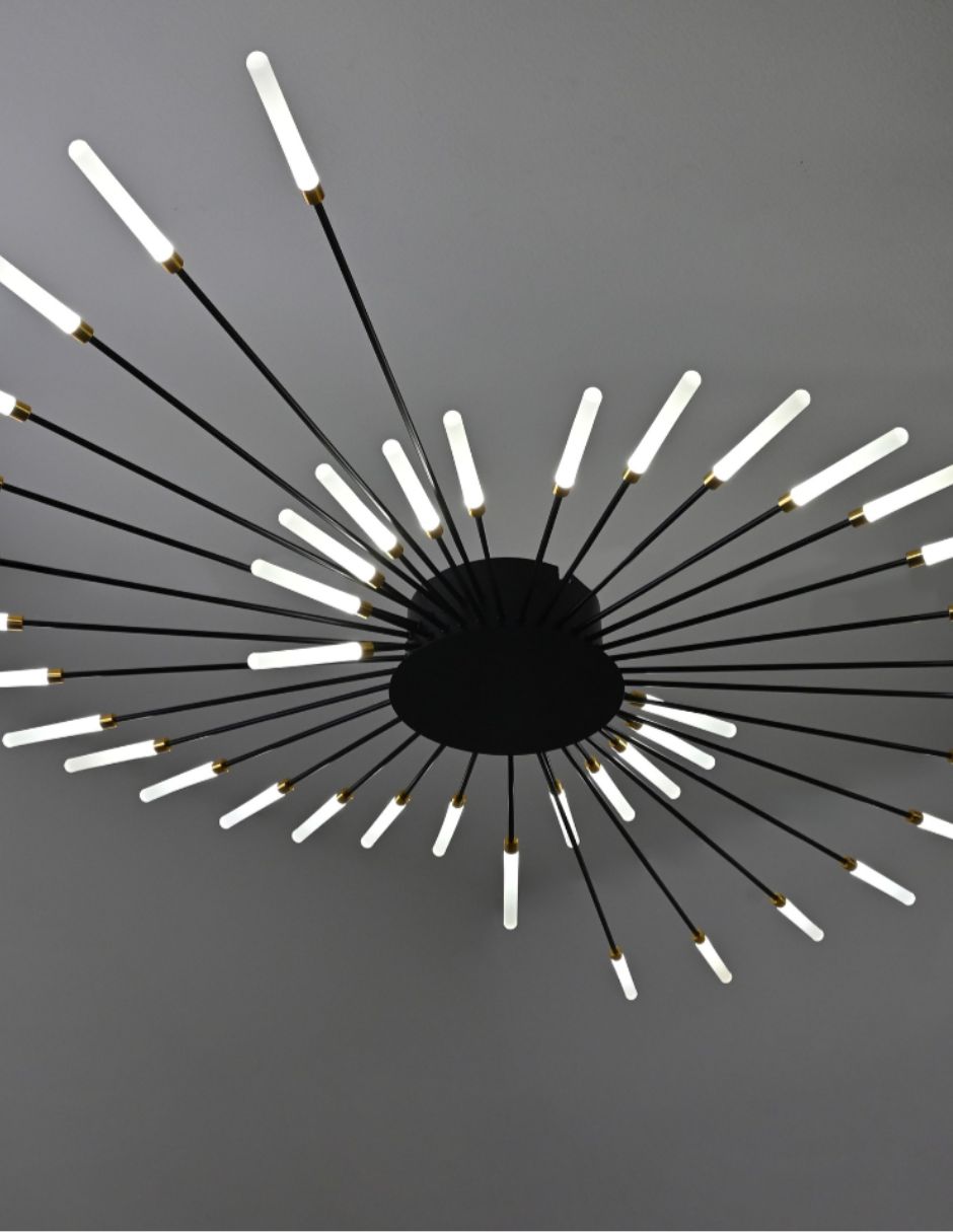 Foto 3 | Lampara de Techo Solarium Led Moderna con 24 Luces