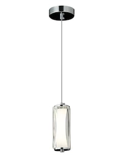 Foto 1 | Lampara Colgante Pinto Vidrio 1 Luz