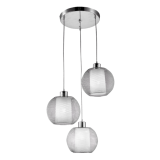 Foto 3 | Lámpara Colgante de Techo Mil Luces CLT- EMY- 083 color Plata