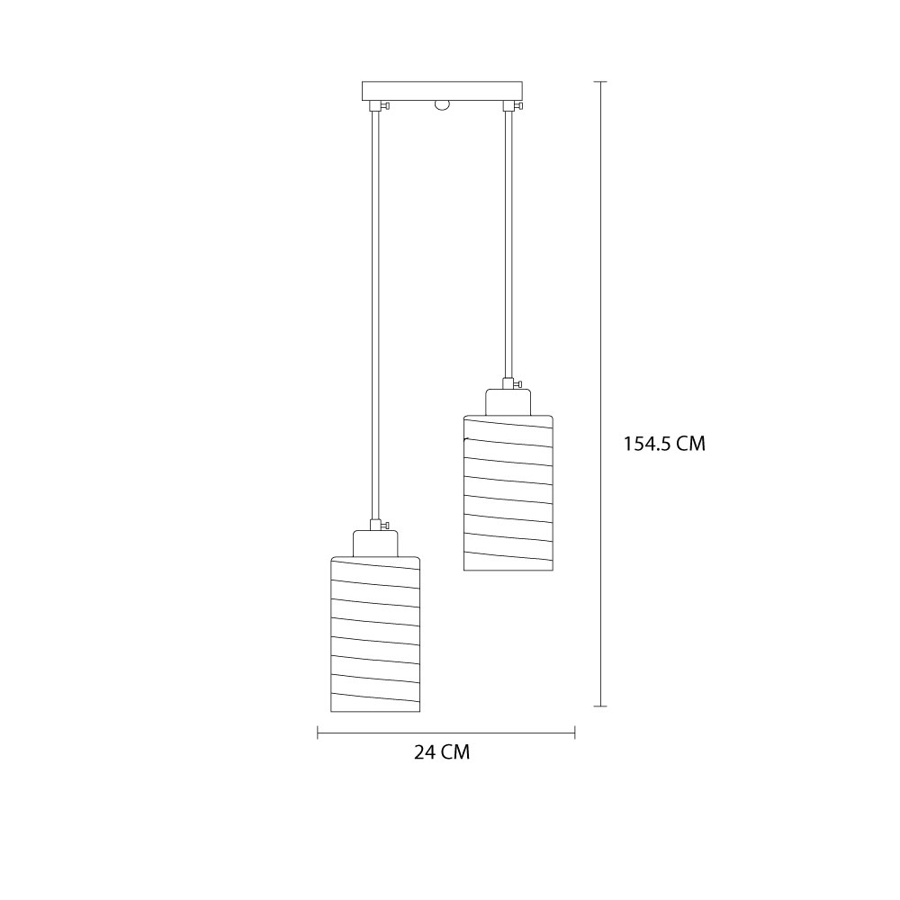 Foto 5 | Lámpara de Techo Mil Luces Weston CLT-195-082 Plata