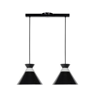 Foto 1 | Luminario Colgante en Riel Maxxi MX-CL8045/N/G/2 Negro 2 Focos