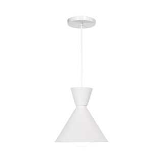 Foto 1 | Luminario Colgante 20w Lamina Acero Inoxidable Blanco Maxxi