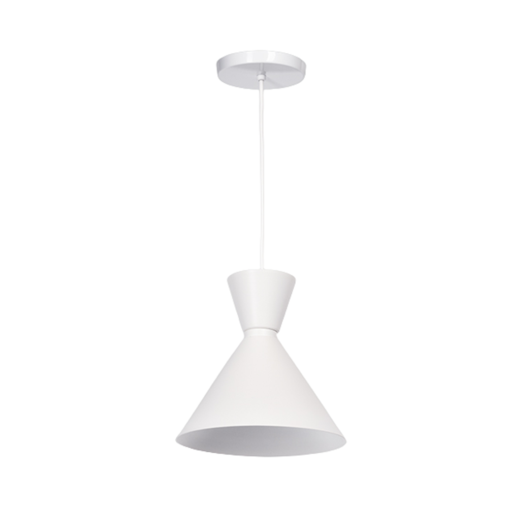 Foto 3 pulgar | Luminario Colgante 20w Lamina Acero Inoxidable Blanco Maxxi