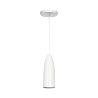 Foto 1 | Luminario Colgante Acero Inoxidable Blanco Mate Maxxi